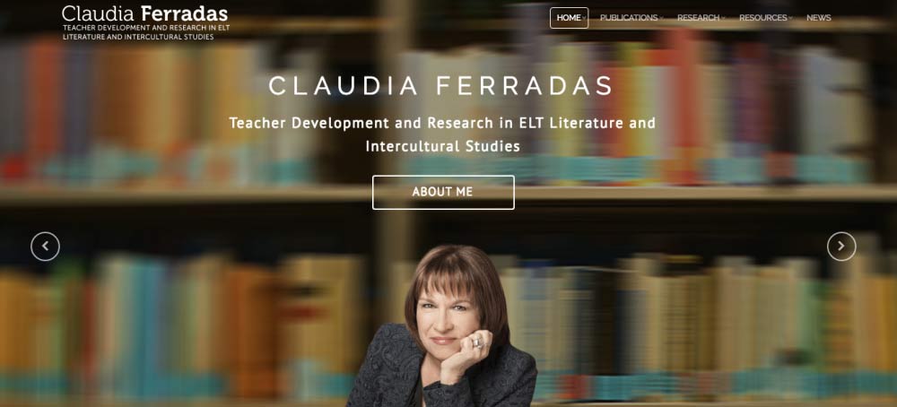 Claudia Ferradas sitio web