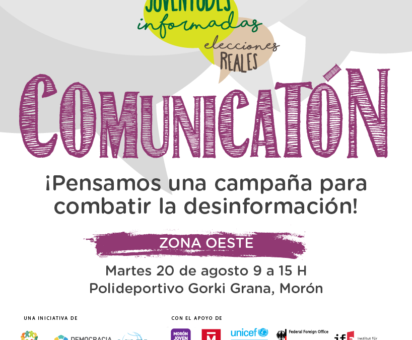 Placas para redes «Comunicatón» Proyecto Juventudes Informadas