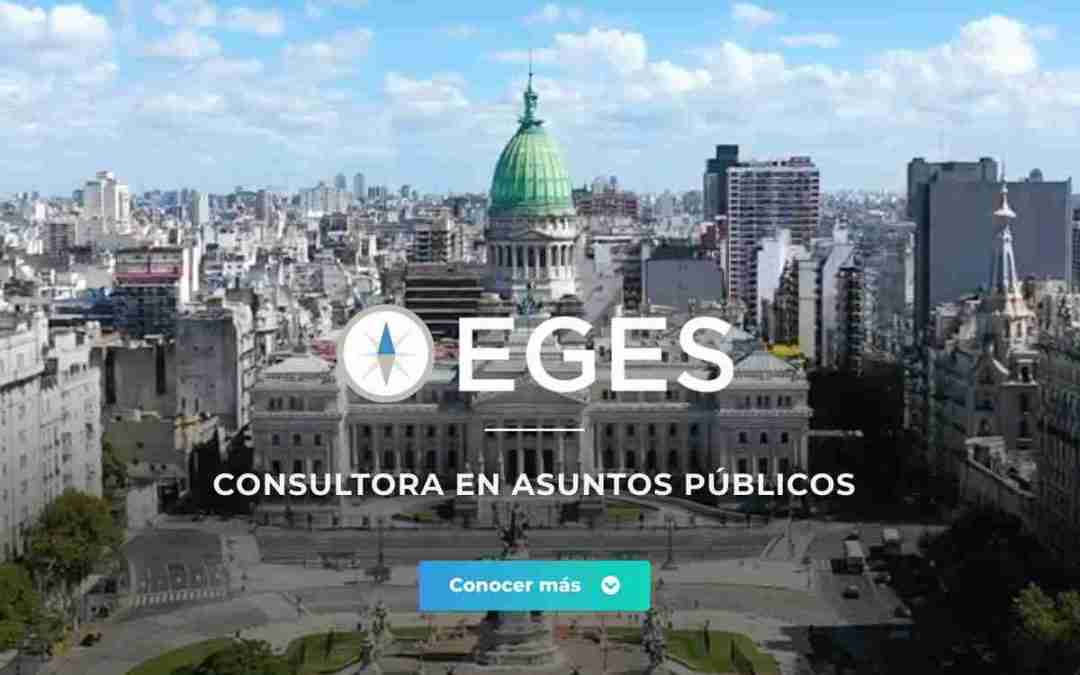 Desarrollo de sitio web para EGES CONSULTORA