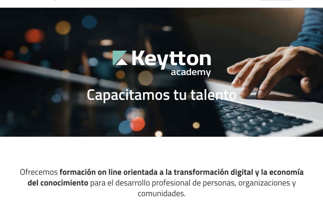 Diseño de website para Keytton Academy